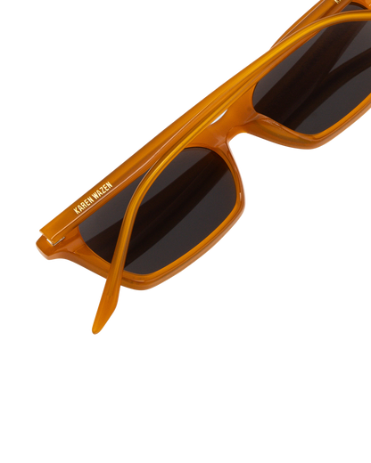 Billie - Orange Sunglasses
