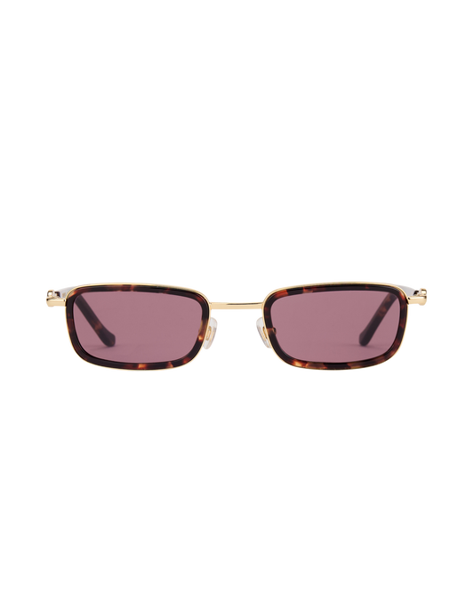 Blake - Purple on Tortoise Sunglasses