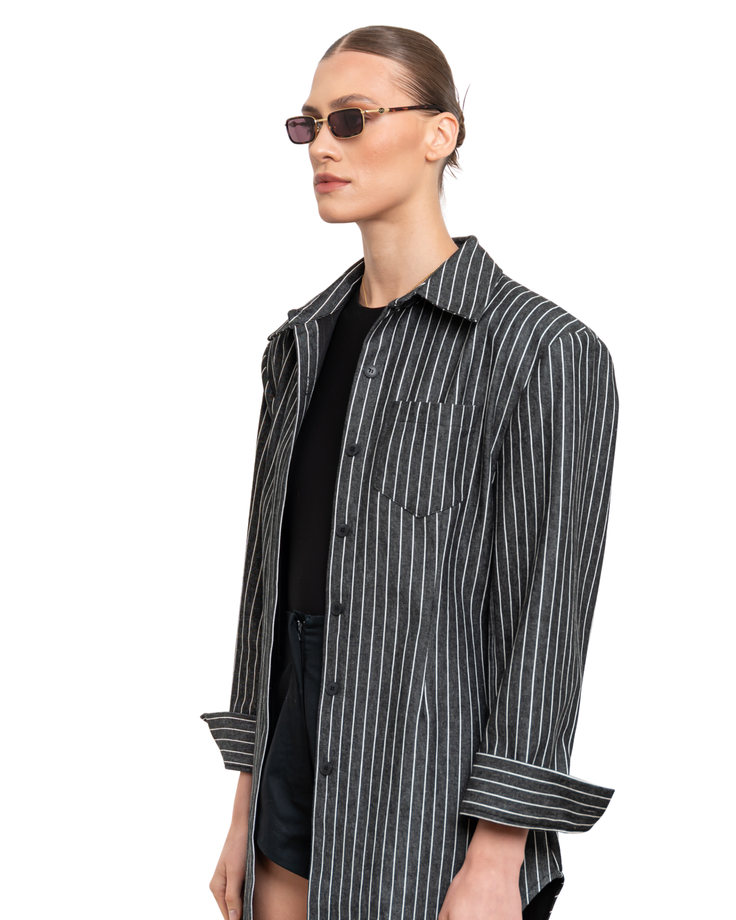 Blake - Purple on Tortoise Sunglasses