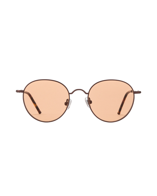 Bob - Light Brown Sunglasses