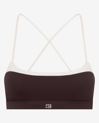 CSB Form Gia Crop | Espresso Two Tone