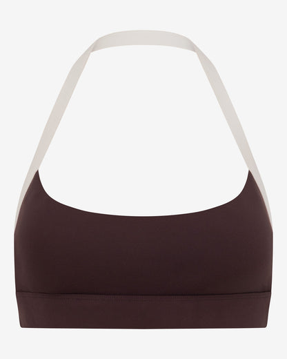 CSB Form Alani Crop | Espresso Two Tone