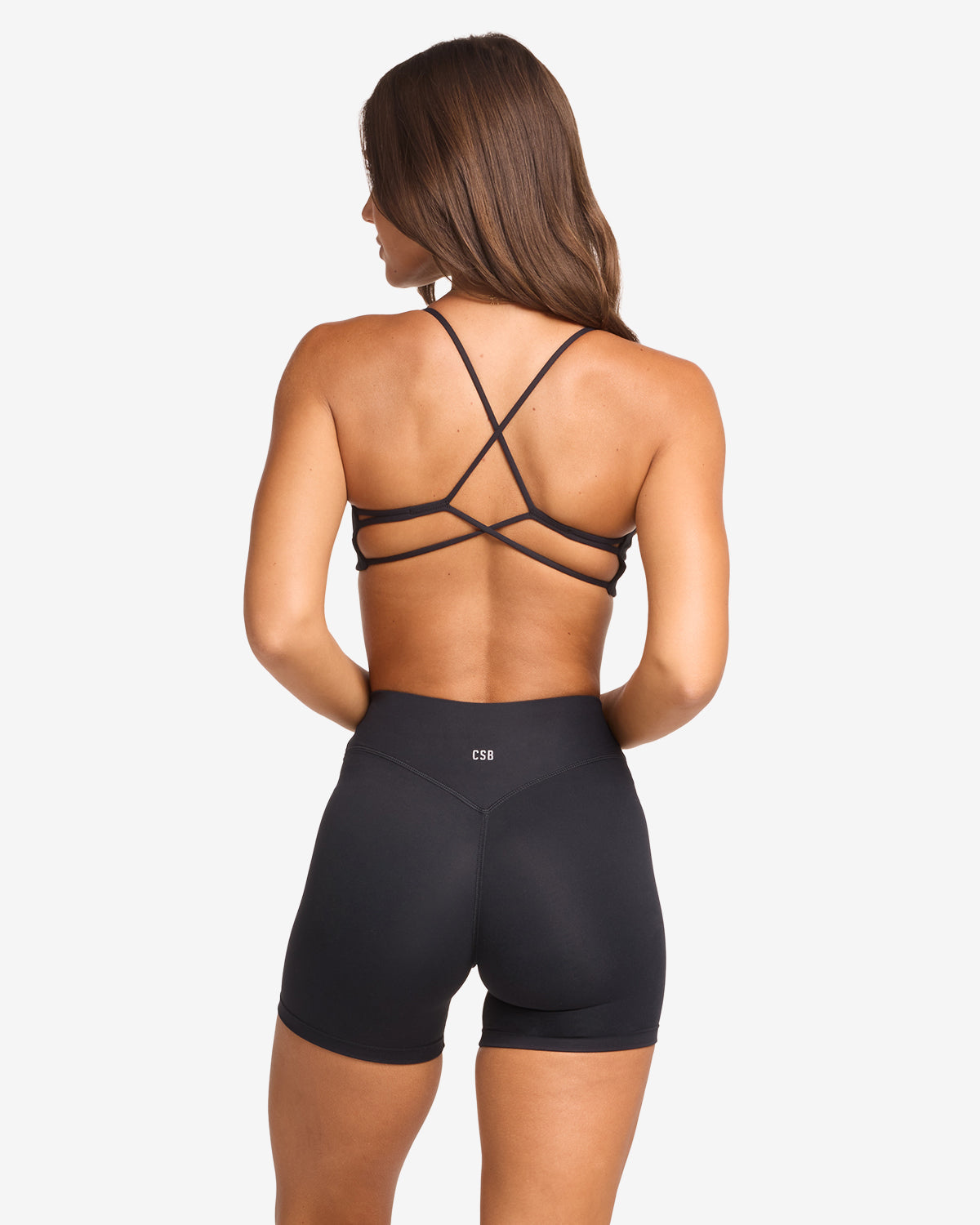 CSB Form Hailey Crop | Black