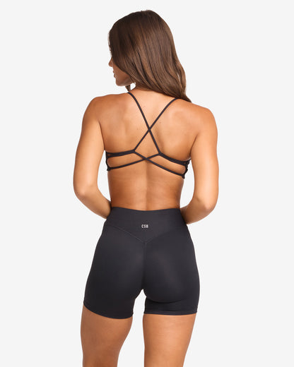 CSB Form Hailey Crop | Black