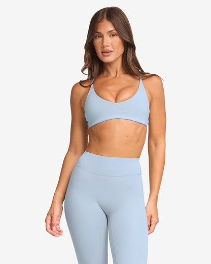 CSB Form Hailey Crop | Dusty Blue