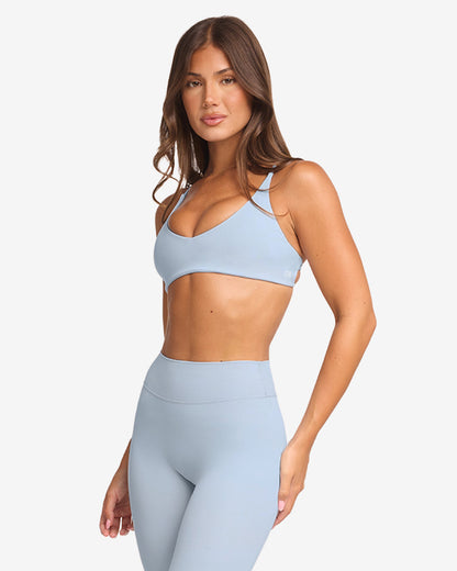 CSB Form Hailey Crop | Dusty Blue