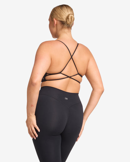 CSB Form Hailey Crop | Black
