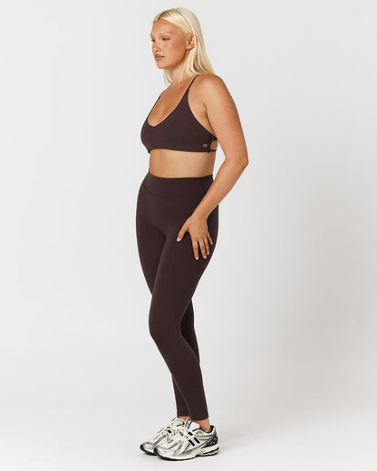 CSB Form Invisible Scrunch Leggings | Espresso