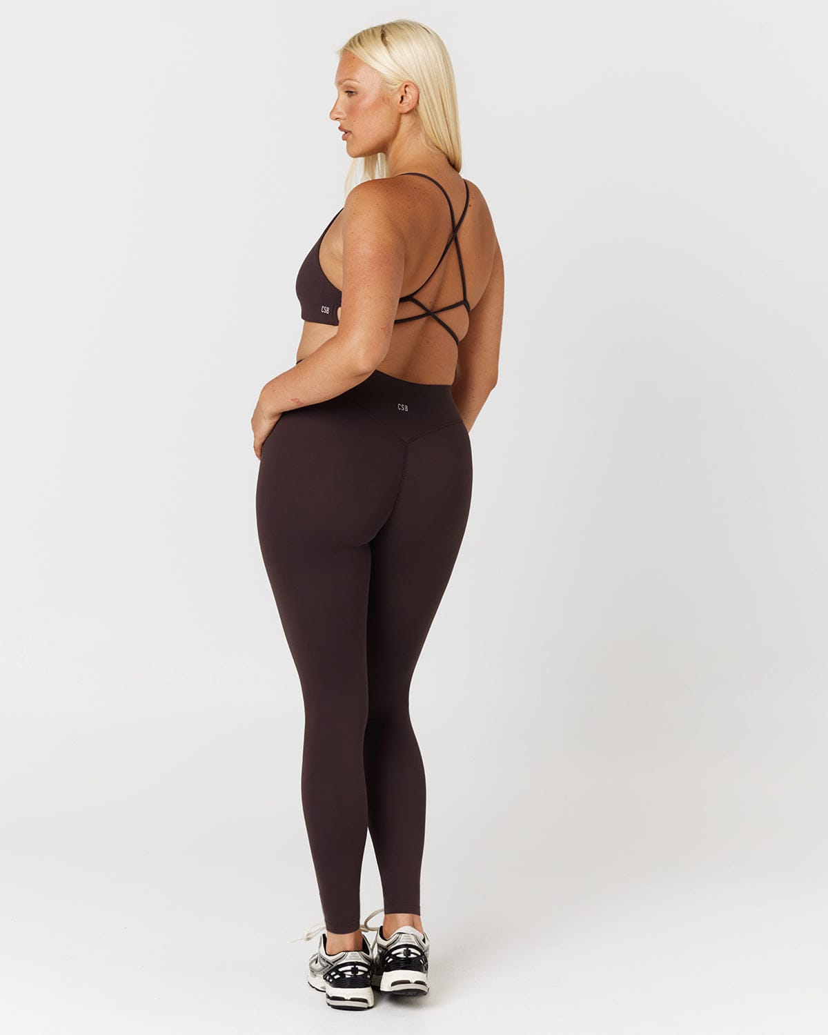 CSB Form Invisible Scrunch Leggings | Espresso