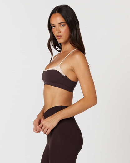 CSB Form Gia Crop | Espresso Two Tone