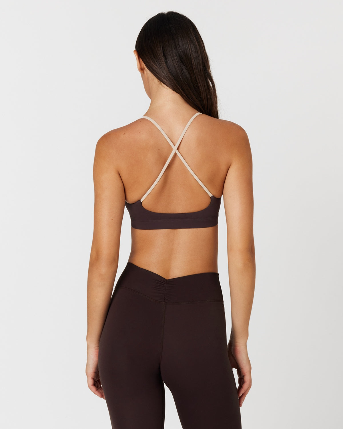 CSB Form Gia Crop | Espresso Two Tone