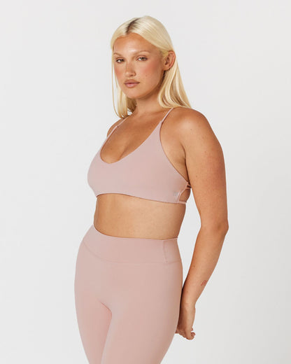 CSB Form Hailey Crop | Dusty Pink