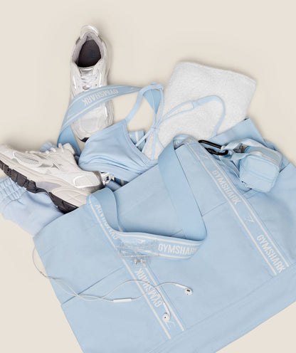 GYMSHARK Logo Tote Chilled Blue