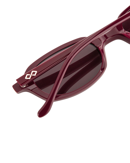 Carolyn - Burgundy Sunglasses