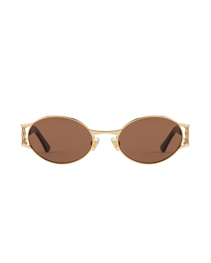 Carrie - Brown Sunglasses