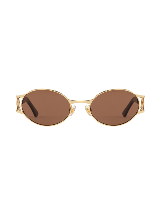 Carrie - Brown Sunglasses