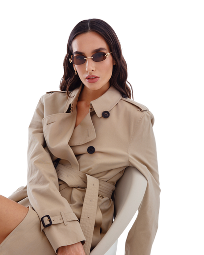 Cleo - Brown Sunglasses