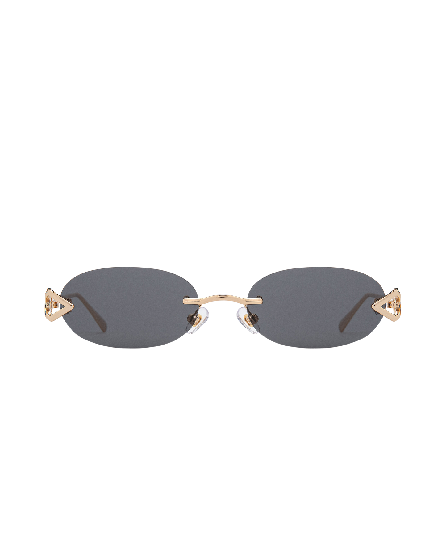 Cleo - Black on Gold Sunglasses
