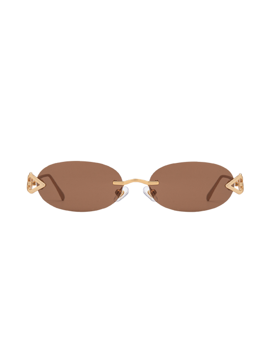 Cleo - Brown Sunglasses