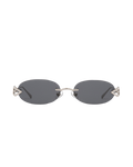 Cleo - Silver Sunglasses
