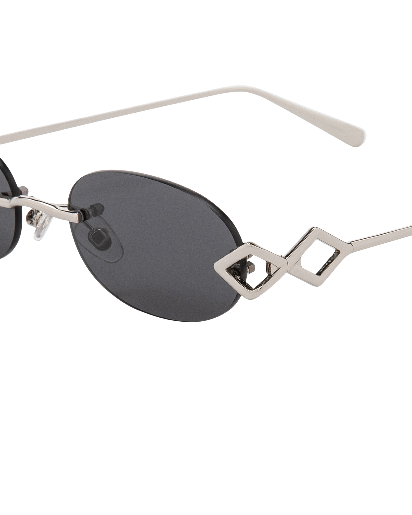 Cleo - Silver Sunglasses