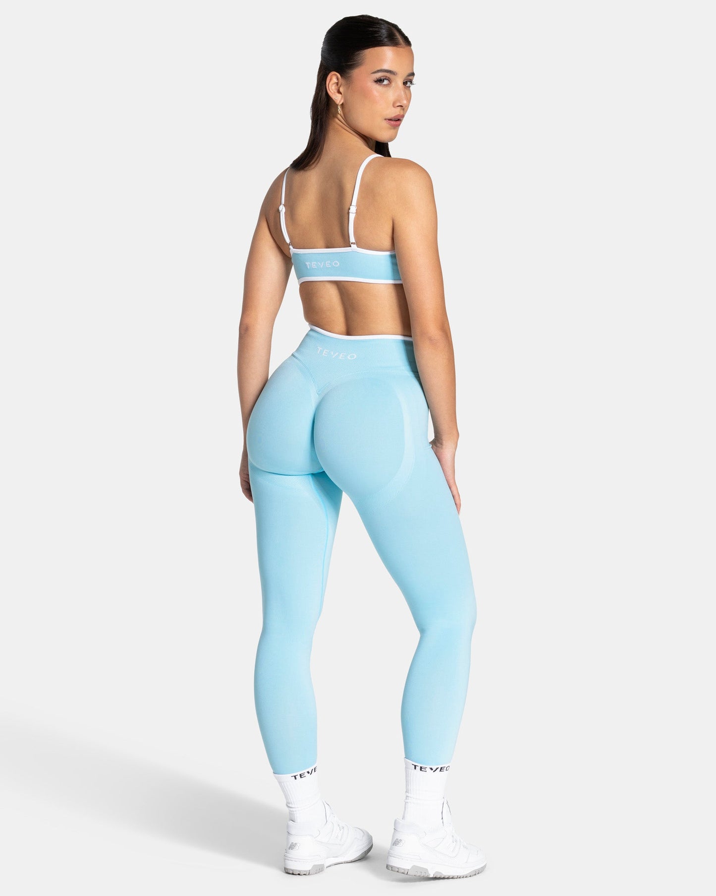 TEVEO Reggiseno Contrastline “Arctic Blue”