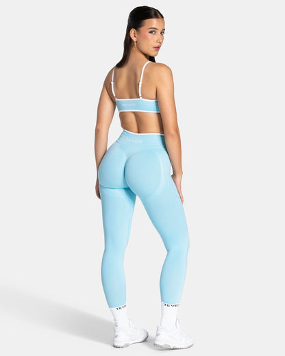 TEVEO Reggiseno Contrastline “Arctic Blue”