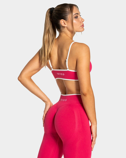 TEVEO Reggiseno Contrastline “Berry"