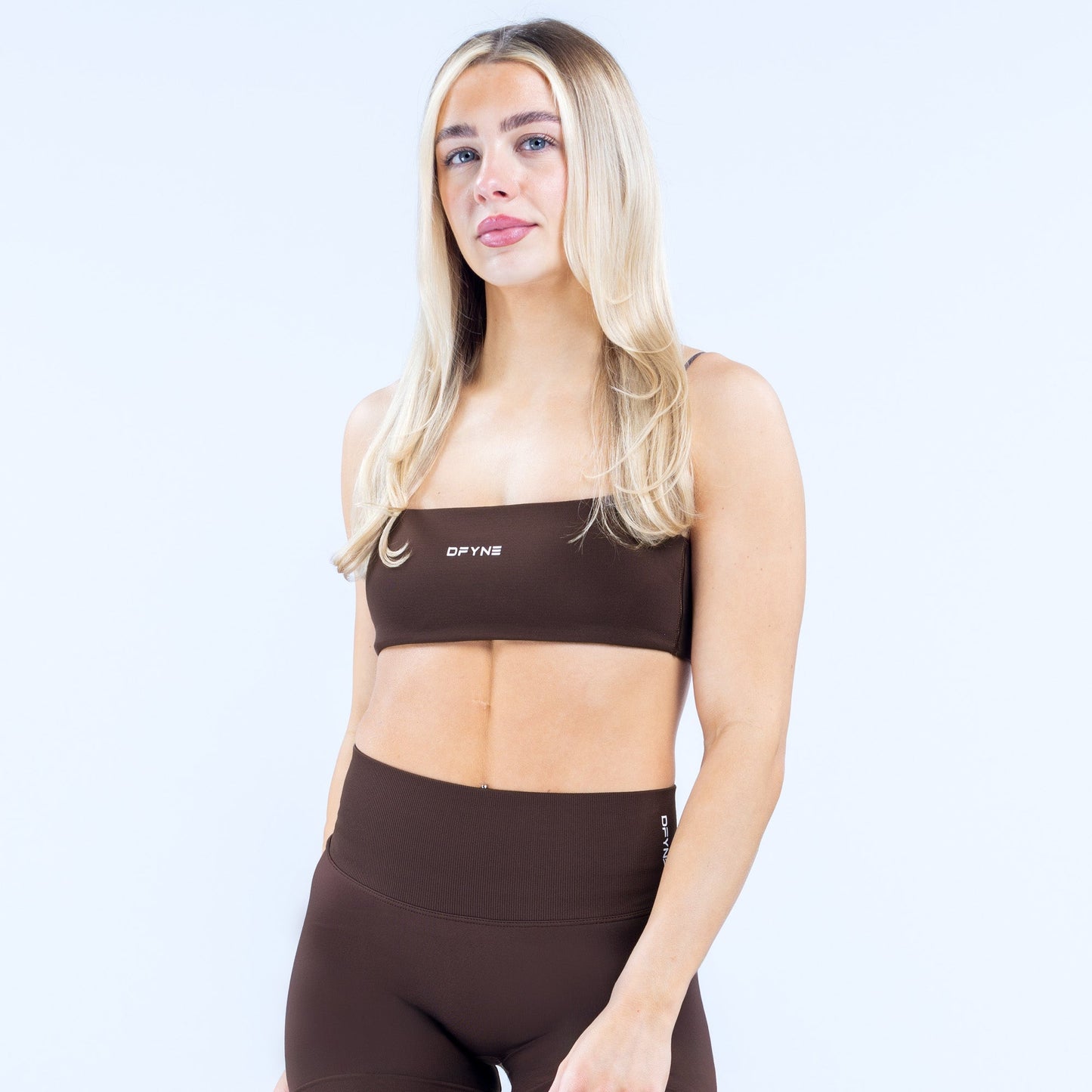 DFYNE Defy Strappy Bra Umber