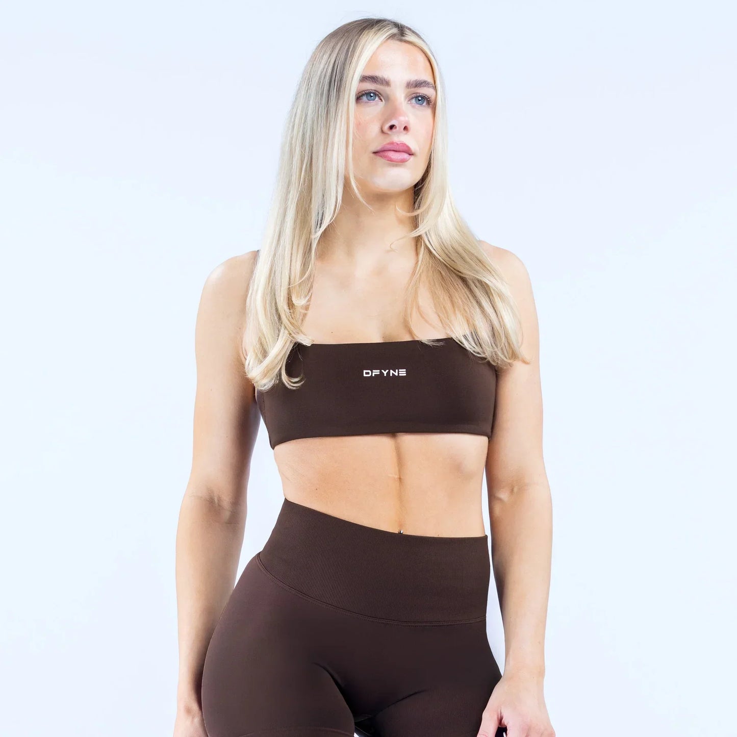 DFYNE Defy Strappy Bra Umber