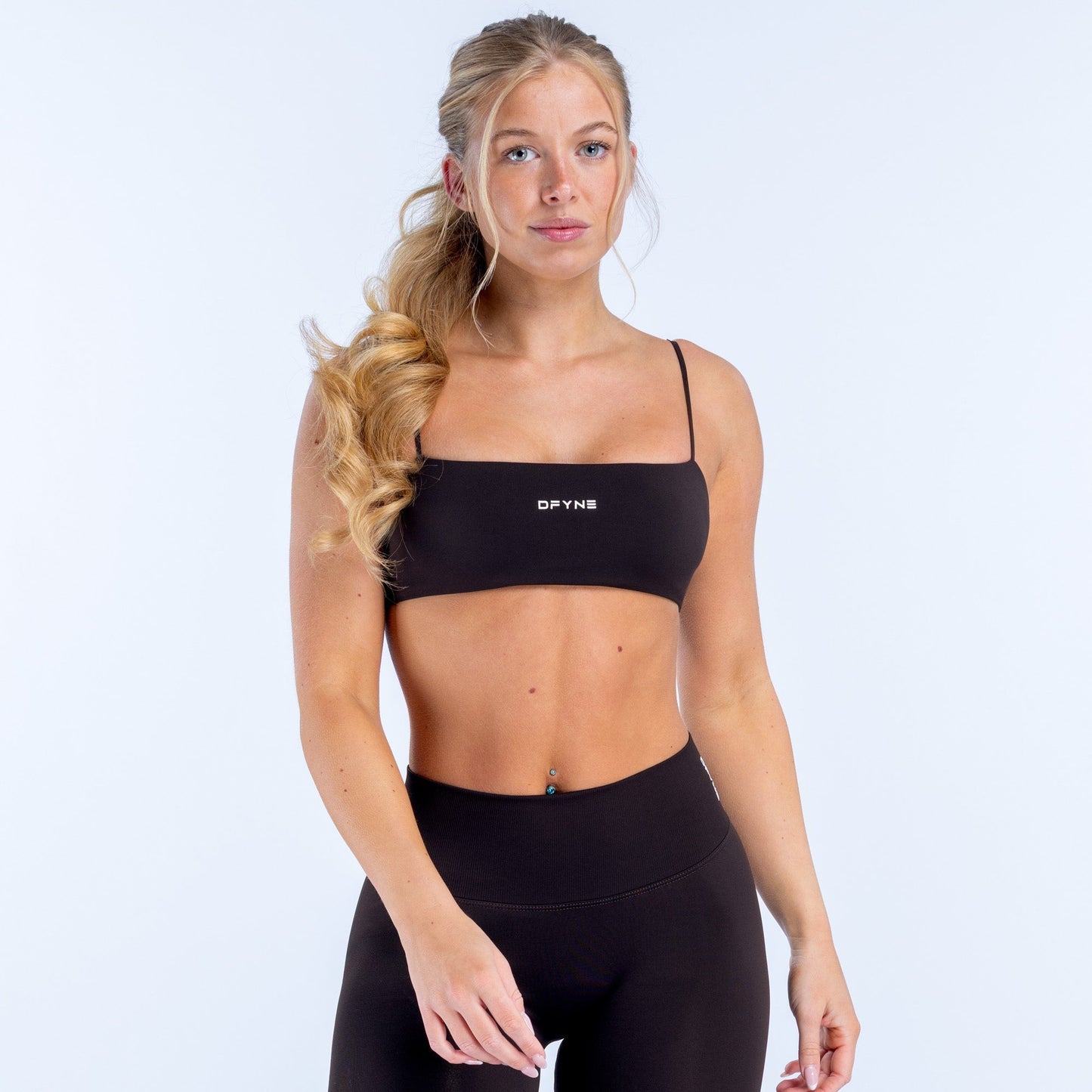 DFYNE Defy Strappy Bra Chestnut
