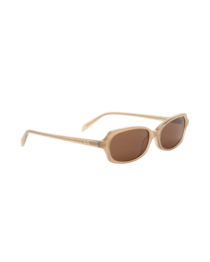 Deema - Cream Sunglasses