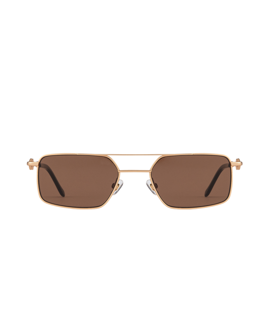Devon - Brown Sunglasses