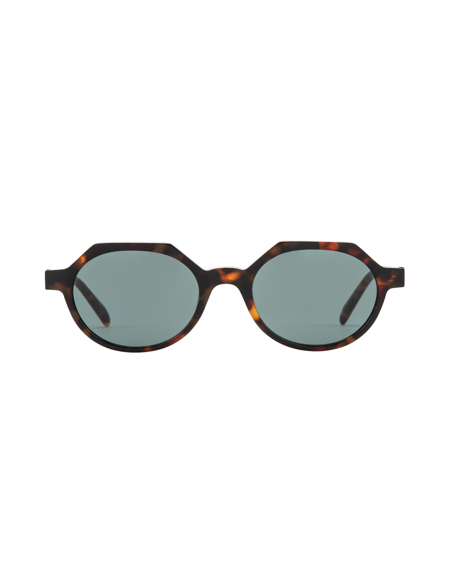 Drew - Green on Tortoise Sunglasses