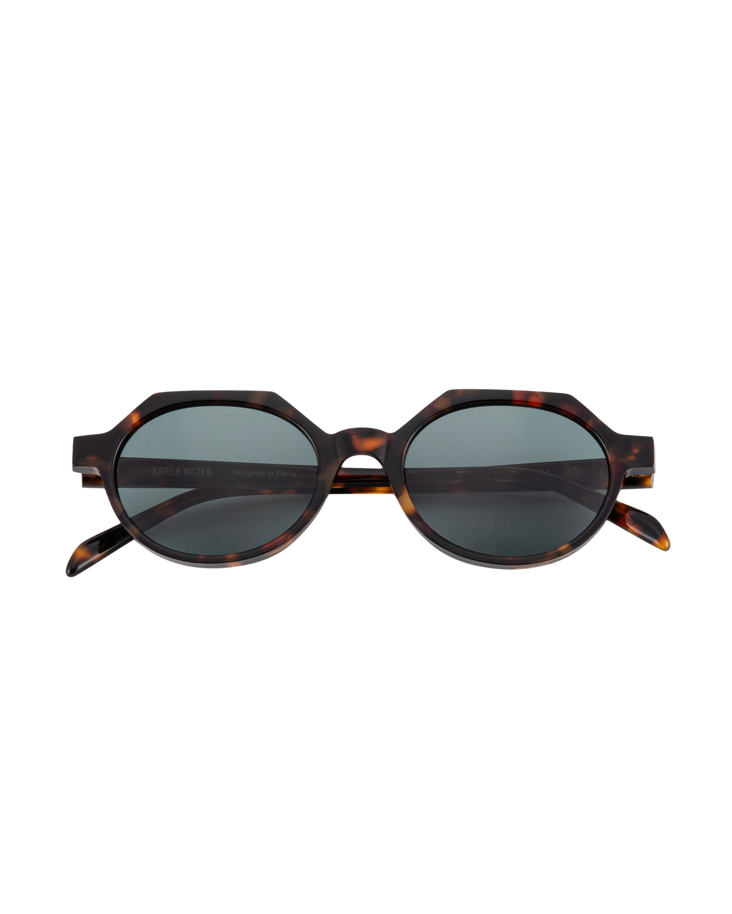 Drew - Green on Tortoise Sunglasses