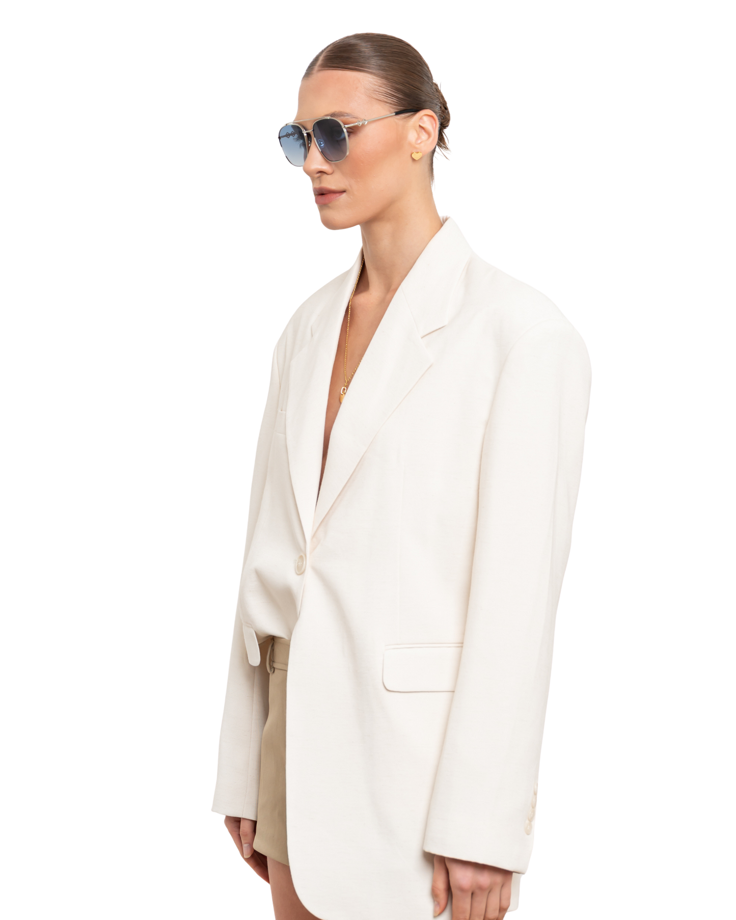 Ella - Light Blue Sunglasses