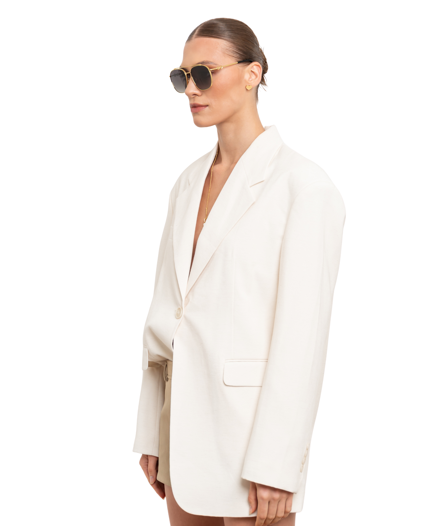 Ella - Light Green Sunglasses