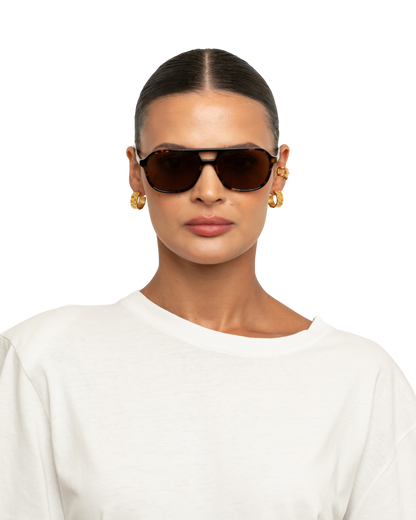 Elle - Tortoise Sunglasses