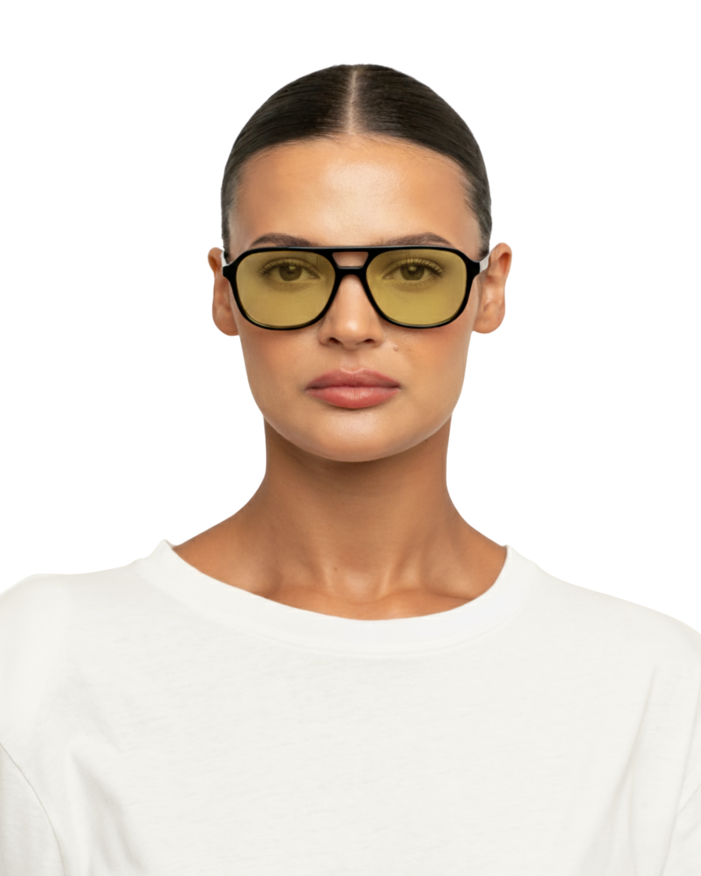 Elle - Yellow Sunglasses
