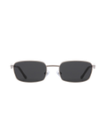 Ellis - Black on Silver Sunglasses