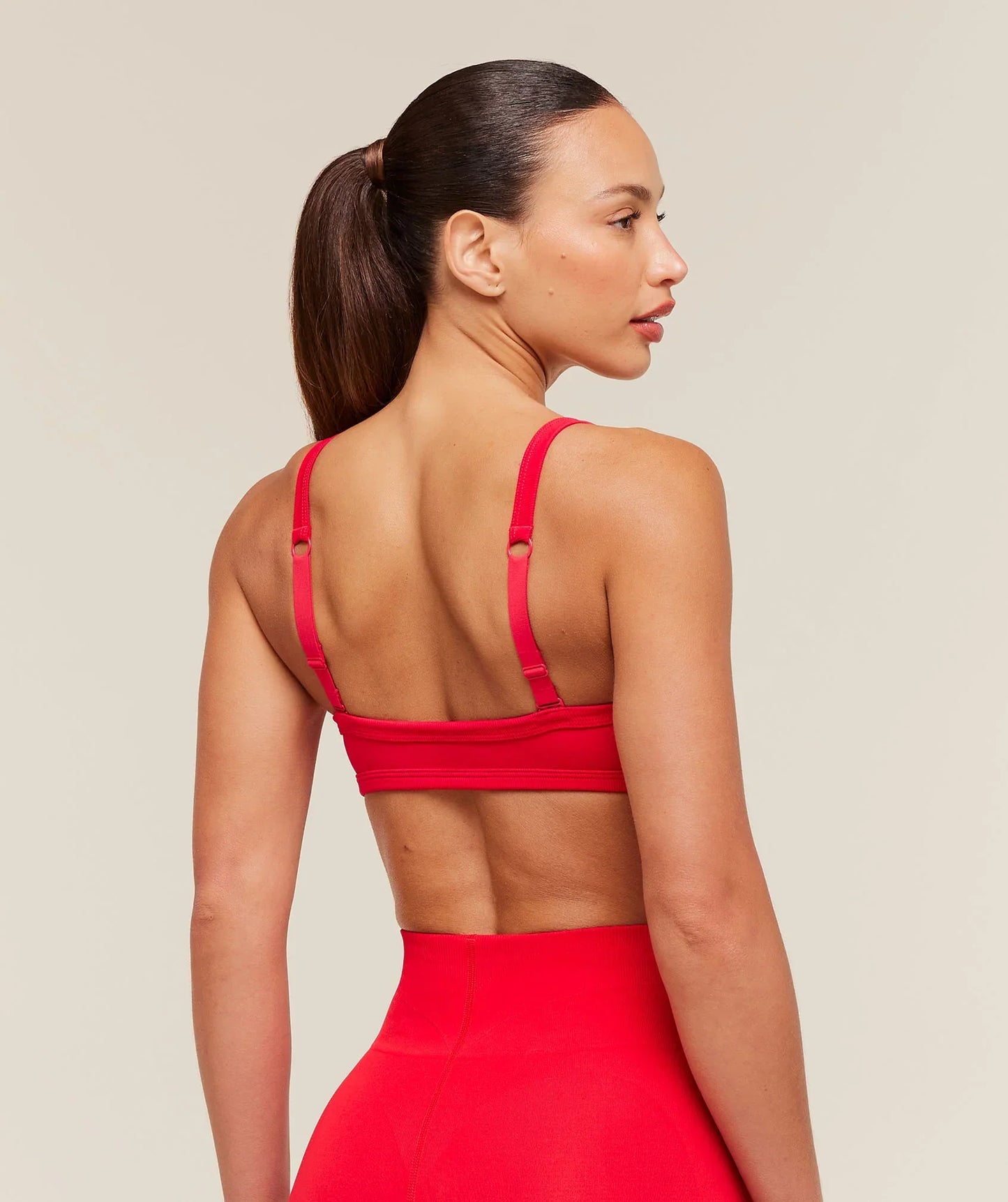 Gymshark Energise Seamless Sports Bra - Athletic Red