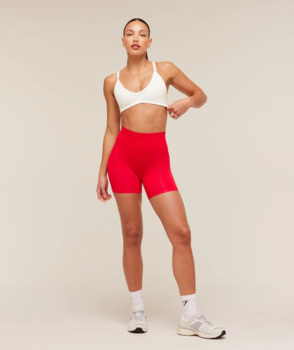 Gymshark Energise Seamless Sports Bra - Soft White