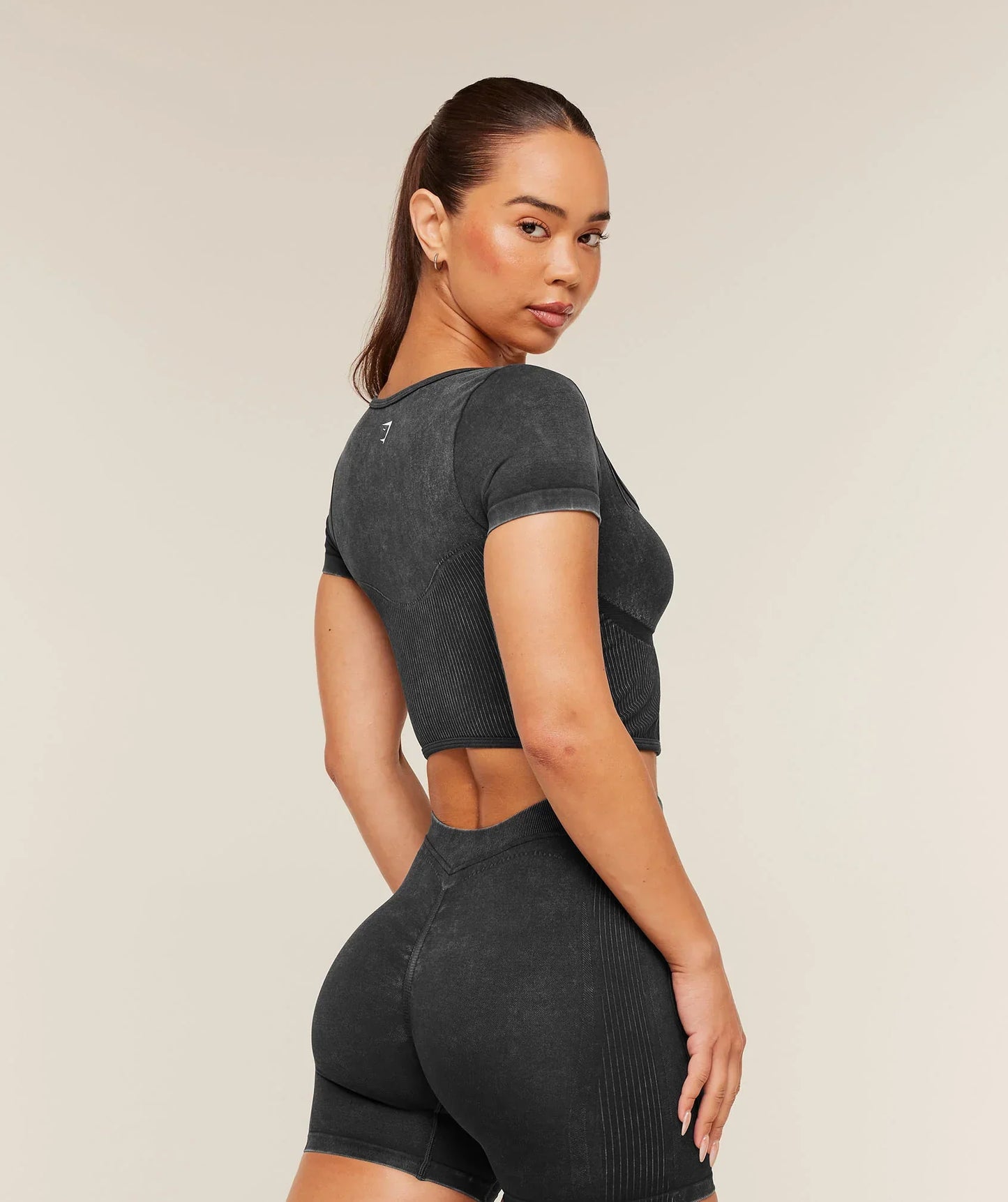 Gymshark x Bratz Crop Top Black