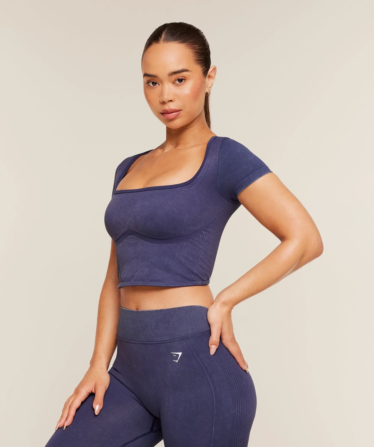 Gymshark x Bratz Crop Top Indigo Purple