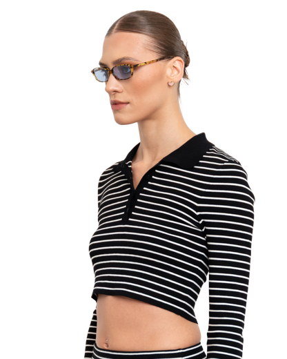 Gala - Yellow Tortoise Sunglasses