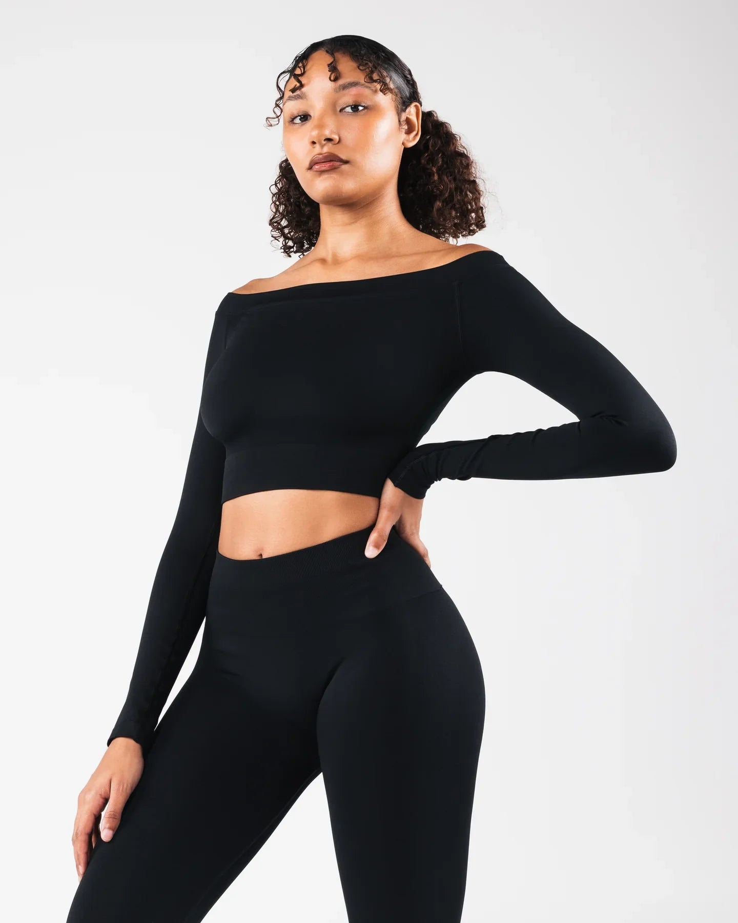 Amplify Halley LS - Black Matter | TANK | Alphalete
