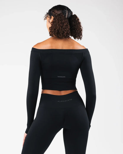 Amplify Halley LS - Black Matter | TANK | Alphalete