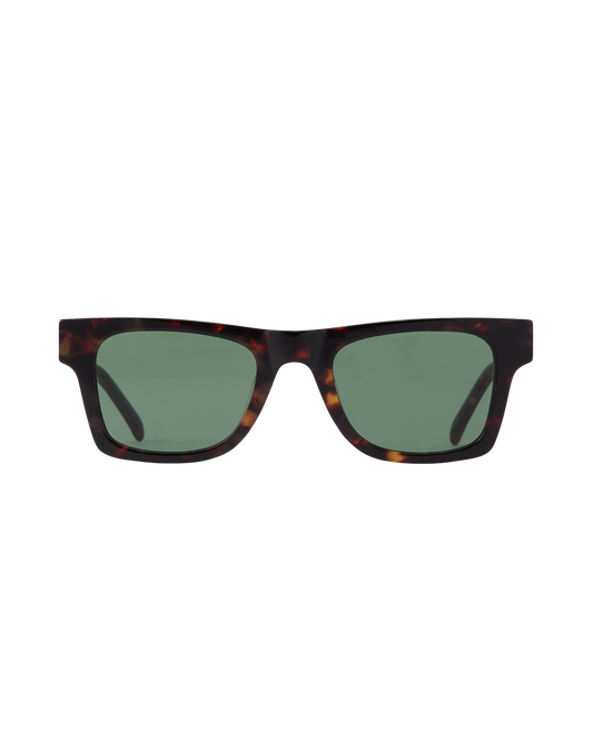 Harper - Green on Tortoise Sunglasses