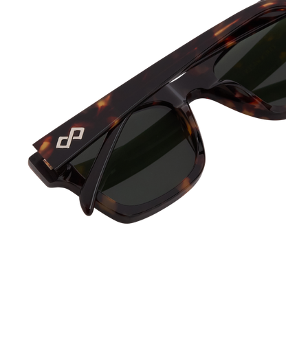 Harper - Green on Tortoise Sunglasses