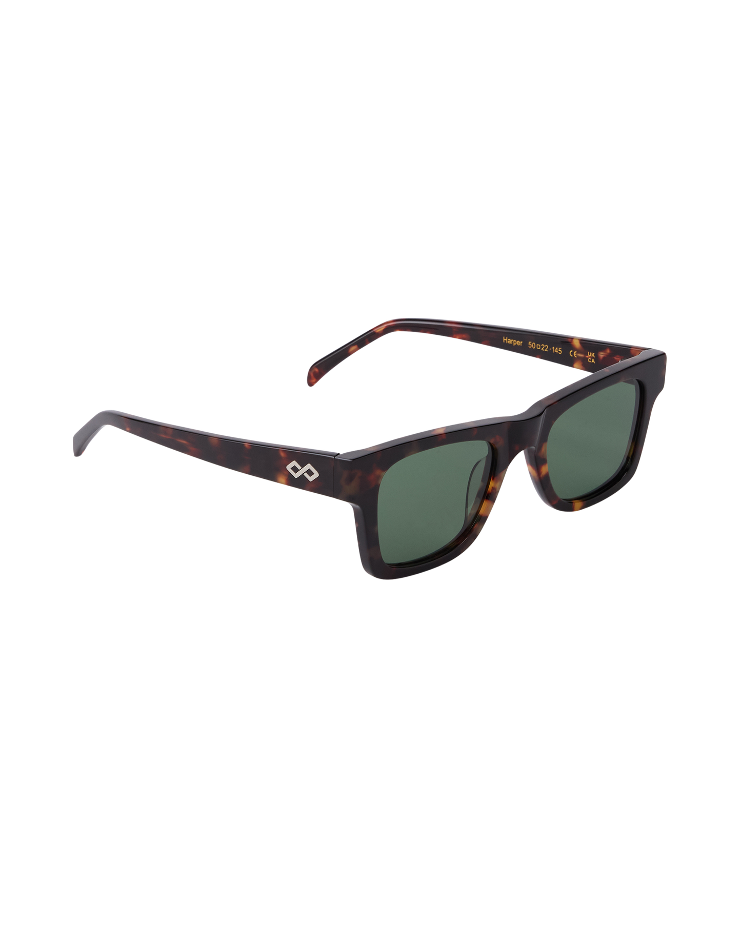 Harper - Green on Tortoise Sunglasses